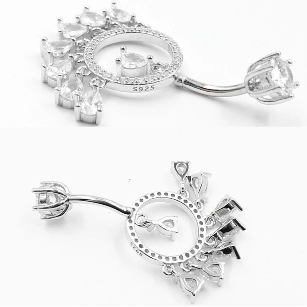 Sterling Silver Belly Ring